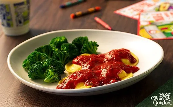 Kids Cheese Ravioli