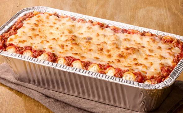 Lasagna Classico family-size pan from Olive Garden menu Italian layered pasta
