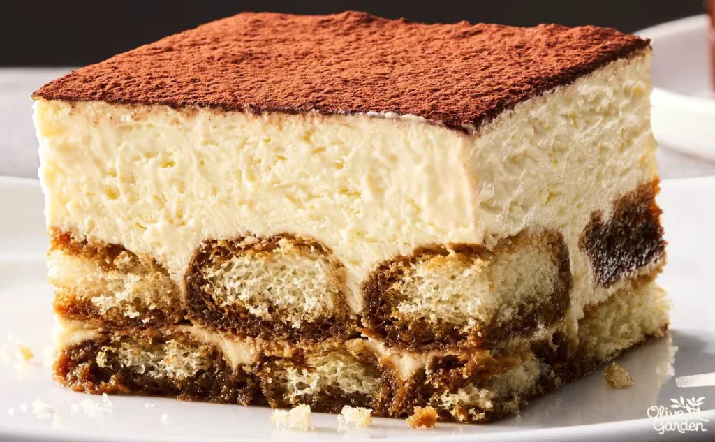 Tiramisu at Olive garden
