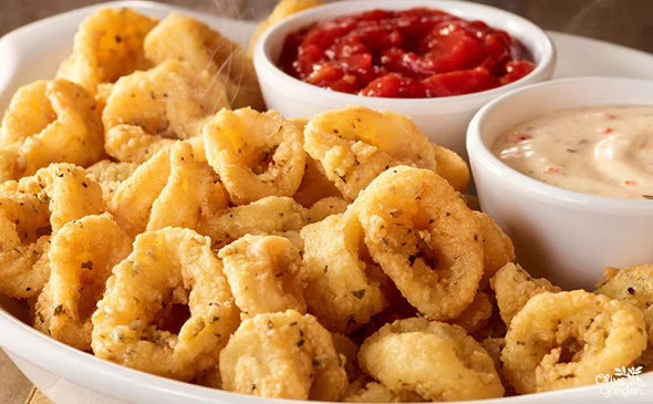 Calamari at olive garden