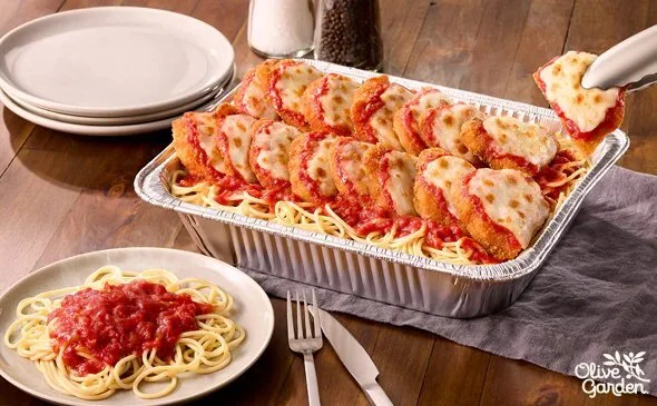 Olive garden Chicken Parmigiana 