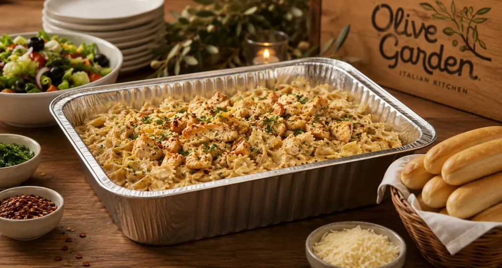 Individual Pans at olive garden