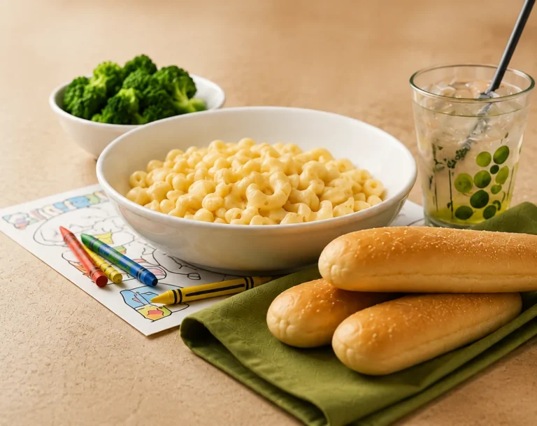 Olive Garden Kids Menu with updated Prices and Calories