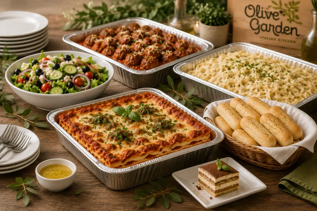 Meal Combinations at olive garden