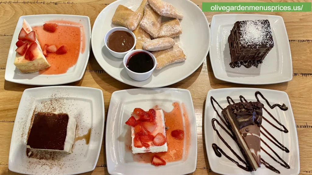 Olive Garden Desserts menu Items