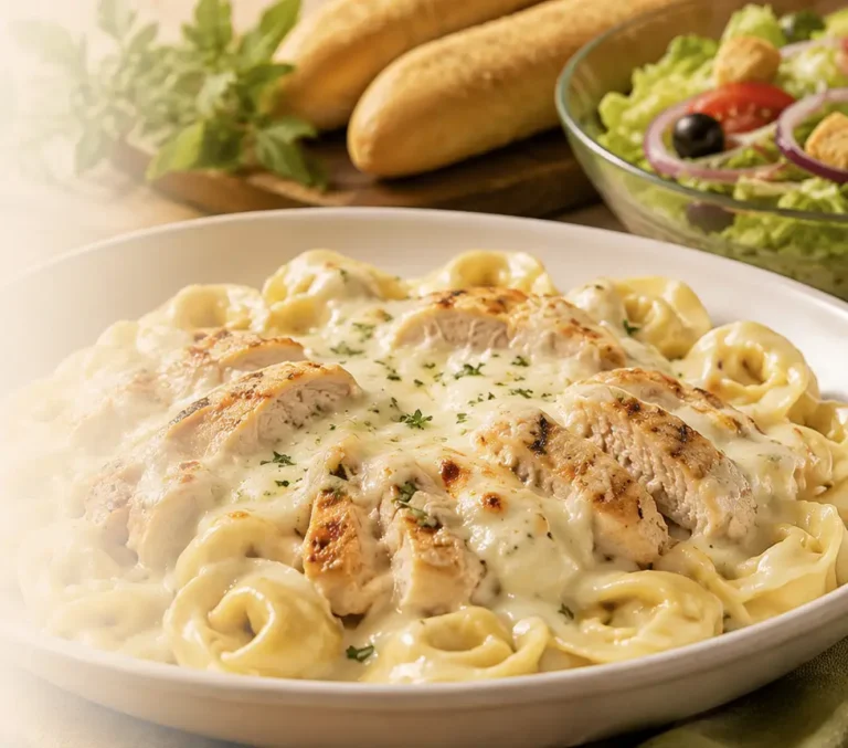 Chicken Tortelloni Alfredo