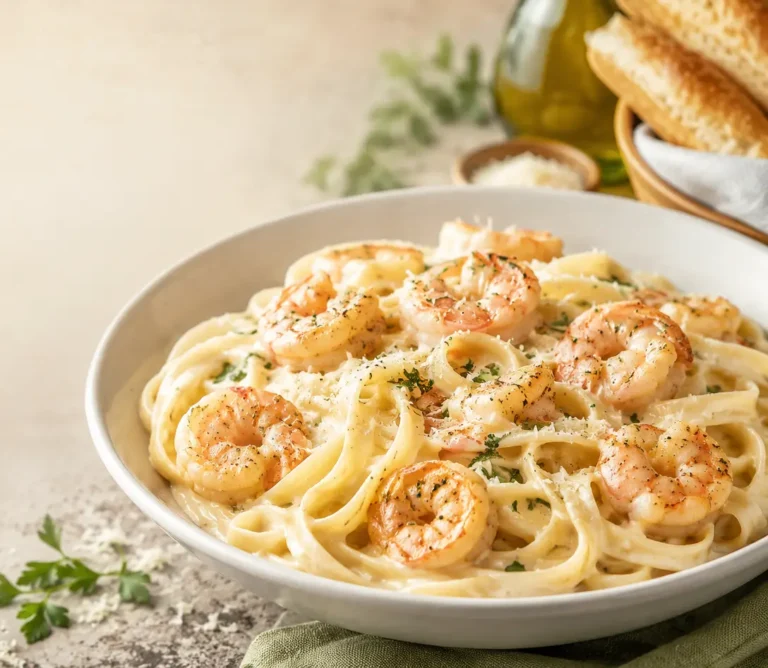 Olive Garden Shrimp Alfredo