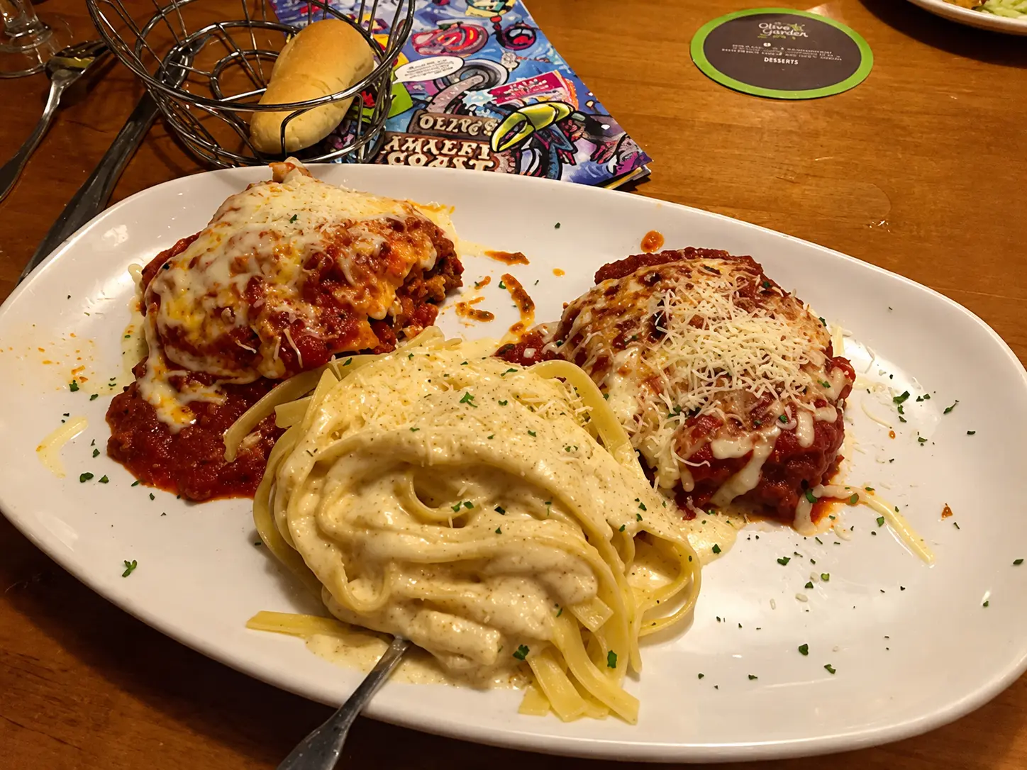 Tour of Italy at Olive Garden