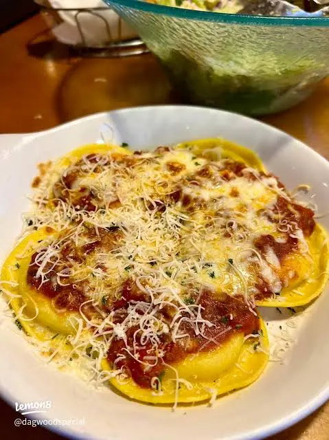 Olive Garden Cheese Ravioli Price and Calories