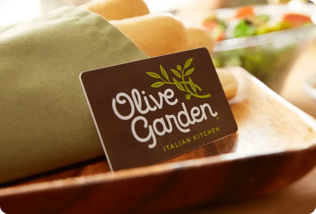 Olive Garden Physical Gift Card