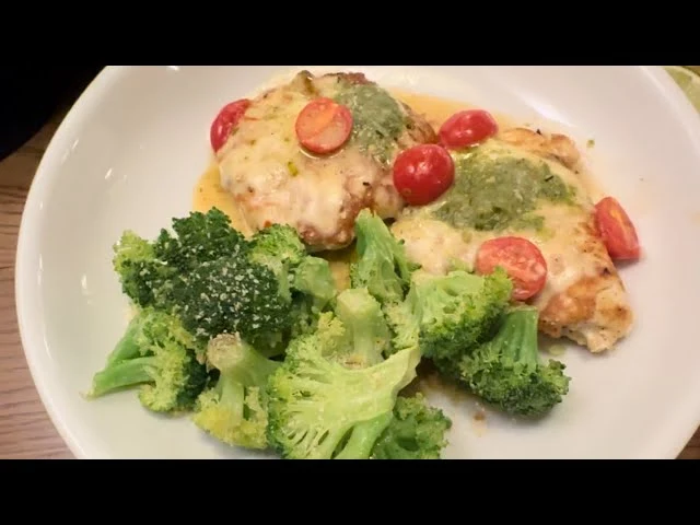Grilled Chicken Margherita