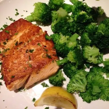 Herb Grilled Salmon at Olive Garden